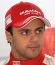 Felipe Massa on Friday's practice day at the Chinese Grand Prix
