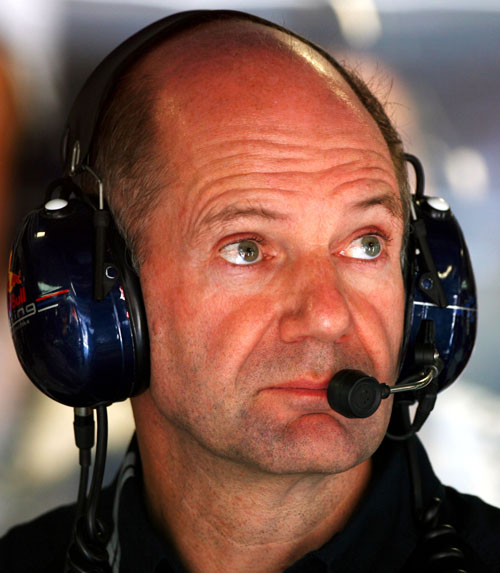 Red Bull technical director, Adrian Newey