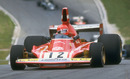 Niki Lauda in action in his Scuderia Ferrari