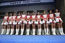Chinese grid girls in Shanghai