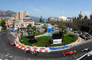 The start of the Monaco Grand Prix
