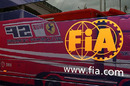 The FIA motorhome in the Turkish paddock