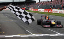 Sebastian  Vettel takes victory for Red Bull in Britain