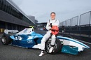 Michael Schumacher tests a GP2 car in preparation for his F1 return