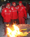 Felipe Massa, Giancarlo Fisichella and Fernando Alonso at 'Wroom'