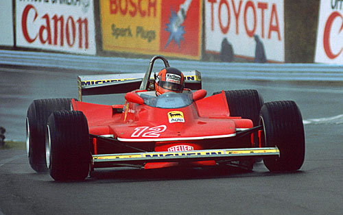 Gilles Villeneuve was a master in wet conditions