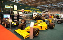 Classic Lotus F1 cars on display