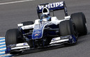 Nico Hulkenberg drove a 2009 Williams