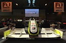 Jenson Button's championship winning car on display at the NEC