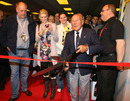 Sir Stirling Moss opens the Autosport show to the public