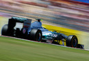 Nico Rosberg at the top of the circuit