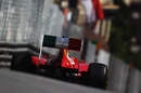 Felipe Massa heads down the hill to Mirabeau