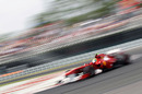 Felipe Massa at speed during qualifying