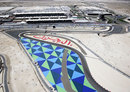 The Bahrain International Circuit from above