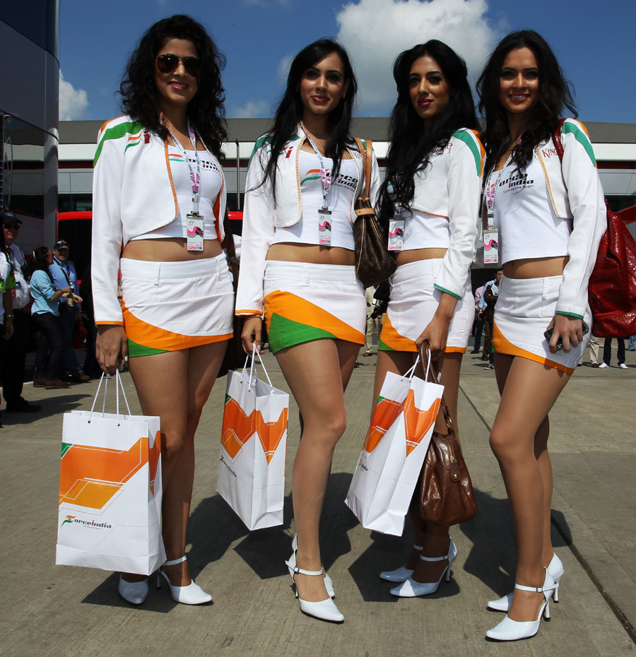 Force India girls