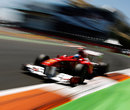 Fernando Alonso on a fast lap