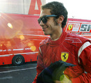 Valentino Rossi tested for Ferrari at Barcelona