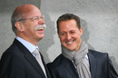 CEO of Daimler Dieter Zetsche and Michael Schumacher