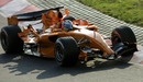 Juan Pablo Montoya test the new McLaren