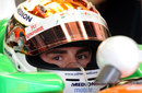Adrian Sutil focuses ahead of qualifying
