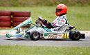 Michael Schumacher during a race to celebrate 50 years of the Kart Club Kerpen