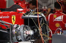 Sidepod detail of the Ferrari 150th Italia