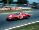 The Ferrari 250LM of Jochen Rindt and Masten Gregory on its way to victory