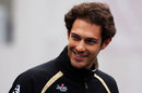 A relaxed Bruno Senna on Saturday