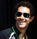 A relaxed Bruno Senna on Friday