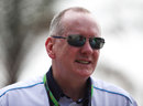 Cosworth boss Mark Gallagher in the paddock