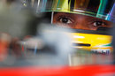 Lewis Hamilton focuses before practice