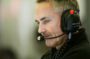 Martin Whitmarsh ponders his options on a disrupted day