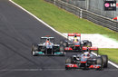 Jenson Button puts clear air between himself and the battle between Michael Schumacher and Lewis Hamilton