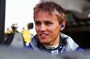 Max Chilton in the GP2 paddock