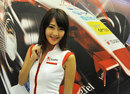 Student Mio Lin, 18, winner of the 2011 Singtel Grid Girls competition