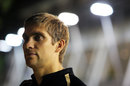 Vitaly Petrov answers questions on Thursday