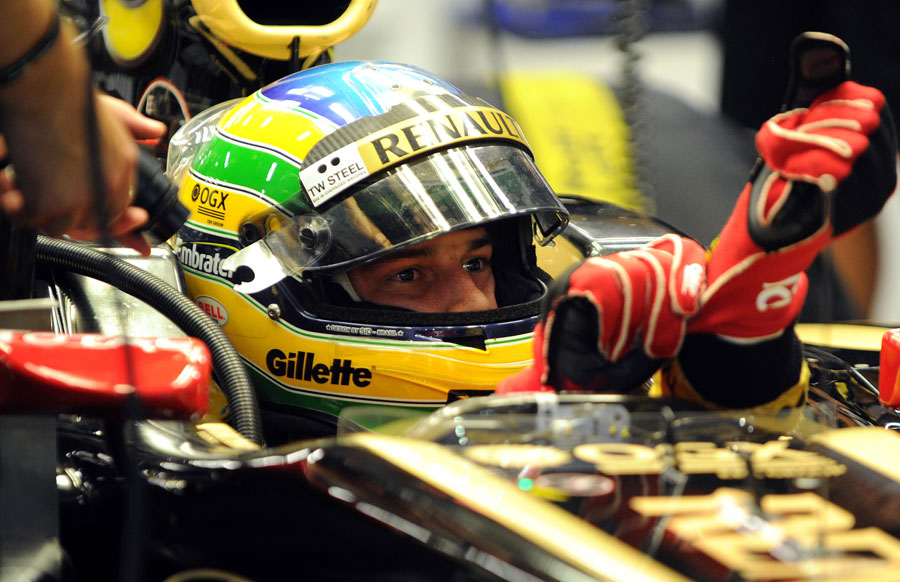 Bruno Senna contemplates his next run