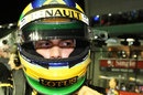 Bruno Senna on the grid