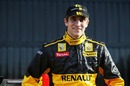 Driver Vitaly Petrov at the Renault R30 Launch