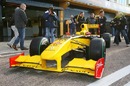 A front shot of the Renault R30