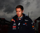 Sebastian Vettel on the grid ahead of the race