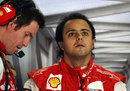 Felipe Massa and Rob Smedley discuss run plans