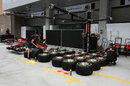 McLaren marks up its tyres for the weekend