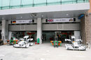 The Force India garage