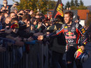 Sebastian Vettel meets his fans from his home town