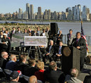 New Jersey Governor Chris Christie announces the state will host F1 in 2013