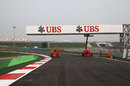 A view of turn 2 at the Buddh circuit