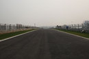 The extremely long back straight