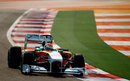 Adrian Sutil in action on Friday