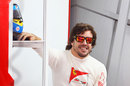 Fernando Alonso in positive mood